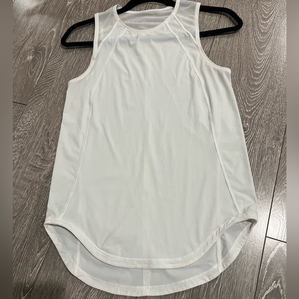 Lululemon white tank top